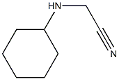 2-(cyclohexylamino)acetonitrile 结构式
