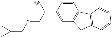2-(cyclopropylmethoxy)-1-(9H-fluoren-2-yl)ethan-1-amine|