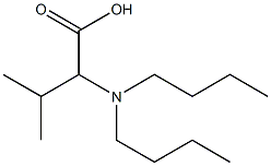  2-(dibutylamino)-3-methylbutanoic acid