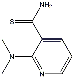 2-(dimethylamino)pyridine-3-carbothioamide Structure