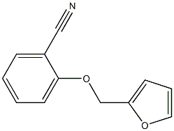 2-(furan-2-ylmethoxy)benzonitrile Structure