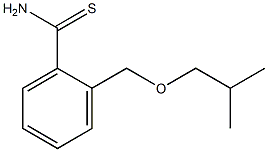 2-(isobutoxymethyl)benzenecarbothioamide Structure