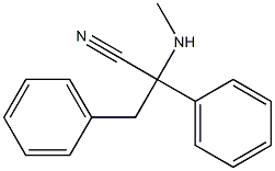 2-(methylamino)-2,3-diphenylpropanenitrile