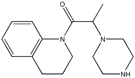  2-(piperazin-1-yl)-1-(1,2,3,4-tetrahydroquinolin-1-yl)propan-1-one