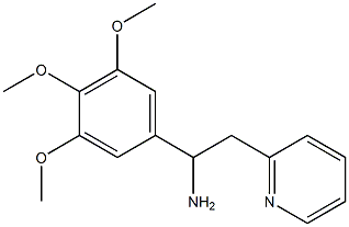 2-(pyridin-2-yl)-1-(3,4,5-trimethoxyphenyl)ethan-1-amine