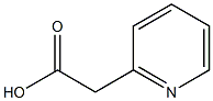 2-(pyridin-2-yl)acetic acid 结构式