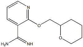 2-(tetrahydro-2H-pyran-2-ylmethoxy)pyridine-3-carboximidamide Structure