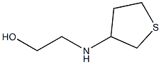 2-(thiolan-3-ylamino)ethan-1-ol,,结构式