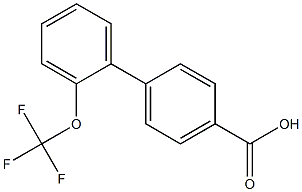  2'-(trifluoromethoxy)-1,1'-biphenyl-4-carboxylic acid