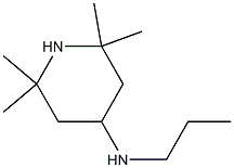 2,2,6,6-tetramethyl-N-propylpiperidin-4-amine Structure