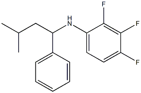 2,3,4-trifluoro-N-(3-methyl-1-phenylbutyl)aniline