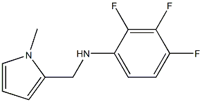 2,3,4-trifluoro-N-[(1-methyl-1H-pyrrol-2-yl)methyl]aniline Struktur