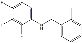 2,3,4-trifluoro-N-[(2-methylphenyl)methyl]aniline