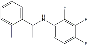 2,3,4-trifluoro-N-[1-(2-methylphenyl)ethyl]aniline,,结构式