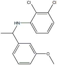 2,3-dichloro-N-[1-(3-methoxyphenyl)ethyl]aniline 化学構造式