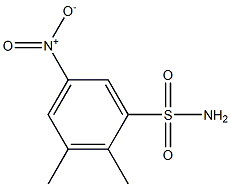 2,3-dimethyl-5-nitrobenzenesulfonamide,,结构式