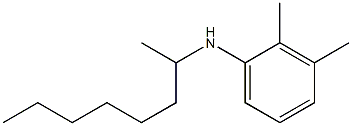2,3-dimethyl-N-(octan-2-yl)aniline,,结构式