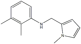 2,3-dimethyl-N-[(1-methyl-1H-pyrrol-2-yl)methyl]aniline 化学構造式