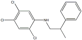 2,4,5-trichloro-N-(2-phenylpropyl)aniline