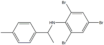 2,4,6-tribromo-N-[1-(4-methylphenyl)ethyl]aniline|