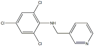 2,4,6-trichloro-N-(pyridin-3-ylmethyl)aniline