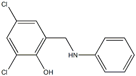 2,4-dichloro-6-[(phenylamino)methyl]phenol