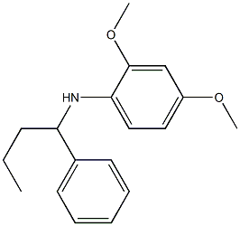 2,4-dimethoxy-N-(1-phenylbutyl)aniline