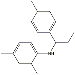 2,4-dimethyl-N-[1-(4-methylphenyl)propyl]aniline