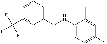 2,4-dimethyl-N-{[3-(trifluoromethyl)phenyl]methyl}aniline