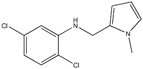 2,5-dichloro-N-[(1-methyl-1H-pyrrol-2-yl)methyl]aniline Structure