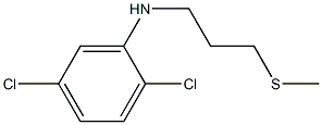 2,5-dichloro-N-[3-(methylsulfanyl)propyl]aniline