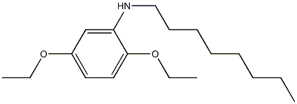 2,5-diethoxy-N-octylaniline,,结构式
