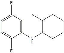 2,5-difluoro-N-(2-methylcyclohexyl)aniline 化学構造式