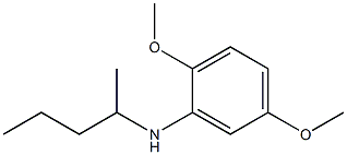 2,5-dimethoxy-N-(pentan-2-yl)aniline Structure