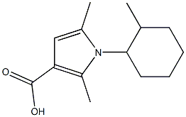 2,5-dimethyl-1-(2-methylcyclohexyl)-1H-pyrrole-3-carboxylic acid