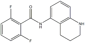 2,6-difluoro-N-(1,2,3,4-tetrahydroquinolin-5-yl)benzamide