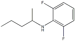 2,6-difluoro-N-(pentan-2-yl)aniline,,结构式