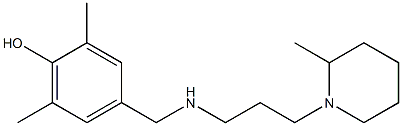  2,6-dimethyl-4-({[3-(2-methylpiperidin-1-yl)propyl]amino}methyl)phenol