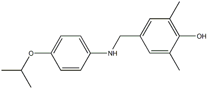 2,6-dimethyl-4-({[4-(propan-2-yloxy)phenyl]amino}methyl)phenol