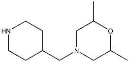 2,6-dimethyl-4-(piperidin-4-ylmethyl)morpholine