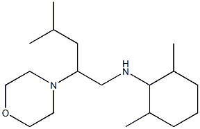  2,6-dimethyl-N-[4-methyl-2-(morpholin-4-yl)pentyl]cyclohexan-1-amine