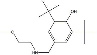 2,6-di-tert-butyl-4-{[(2-methoxyethyl)amino]methyl}phenol