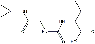 2-[({[2-(cyclopropylamino)-2-oxoethyl]amino}carbonyl)amino]-3-methylbutanoic acid