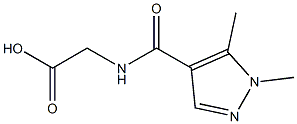 2-[(1,5-dimethyl-1H-pyrazol-4-yl)formamido]acetic acid