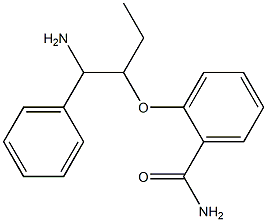 2-[(1-amino-1-phenylbutan-2-yl)oxy]benzamide