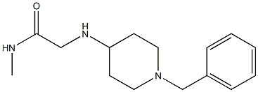 2-[(1-benzylpiperidin-4-yl)amino]-N-methylacetamide|