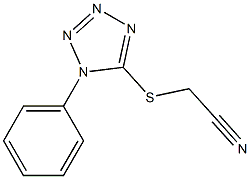  2-[(1-phenyl-1H-1,2,3,4-tetrazol-5-yl)sulfanyl]acetonitrile