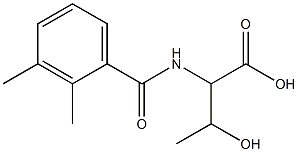 2-[(2,3-dimethylbenzoyl)amino]-3-hydroxybutanoic acid Structure