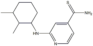 2-[(2,3-dimethylcyclohexyl)amino]pyridine-4-carbothioamide|