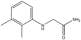 2-[(2,3-dimethylphenyl)amino]acetamide,,结构式